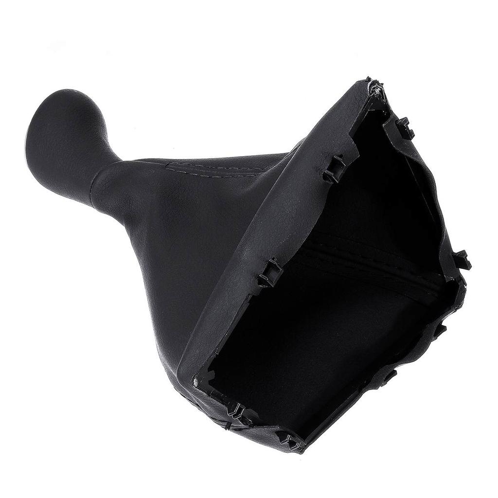 1x 5 Geschwindigkeit/6 Geschwindigkeit Griff Leder Shifter Auto Inneren Schaltknauf Mit Boot Abdeckung Für BMW F30 F31 F32 F33 F34 F35 F36