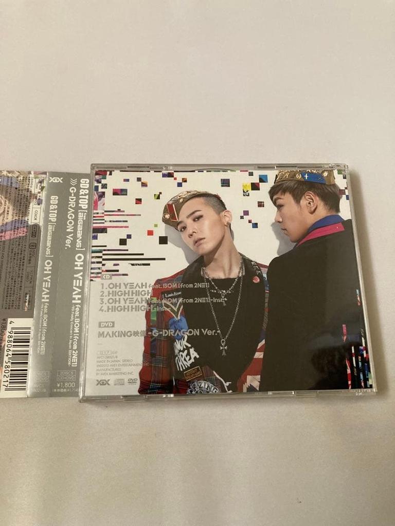 [USED] GD&TOP "OH YEAH!" First Press Limited Edition G-DRAGON Ver.