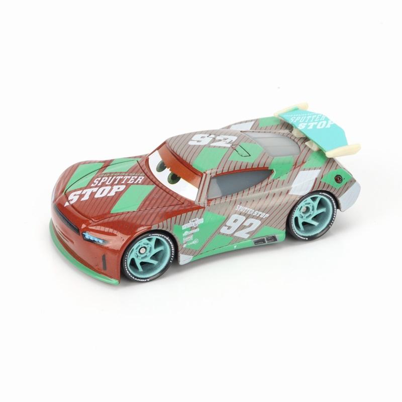 Cars Toy Christmas McQueen ROUTE 66 McQueen Chick Hicks Racing Car 1:55 Diecast Alloy Car Model Boy's Christmas Gift
