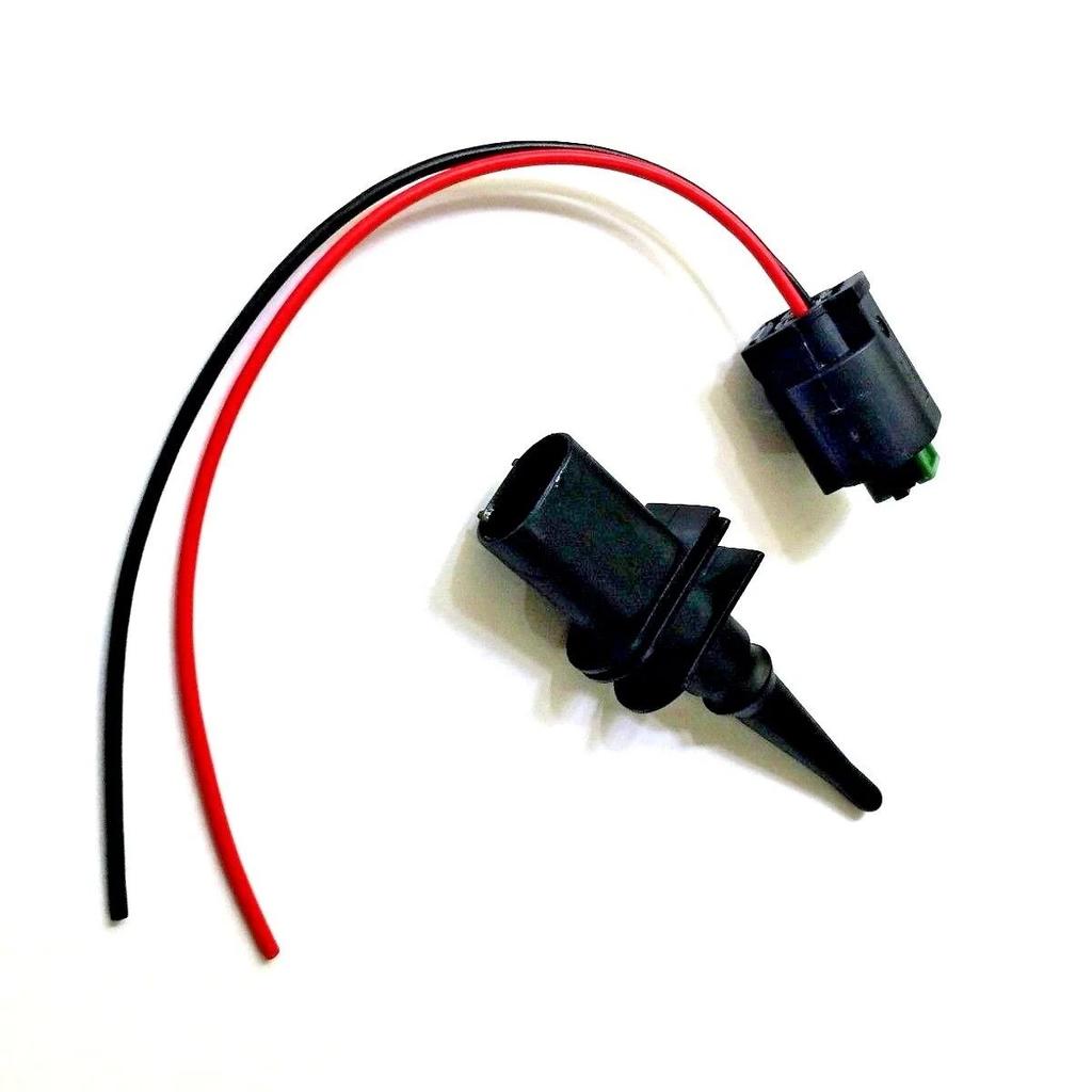Temperatursensor Außenlufttemperatursensor Mit Steckverbinder Für BMW 1 3 5 6 7 Serie X1 X3 X5 X6 Z4 Z8 Mini