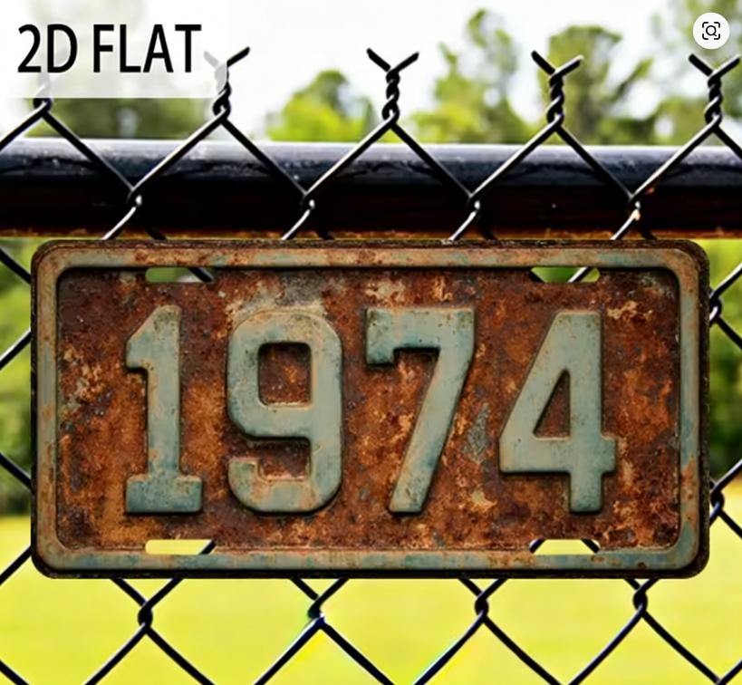 D Flat Retro  Aluminum Sign x Inches  Vintage Metal Wall Art xcm Durable Unique Holiday Car Gift Idea