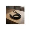 Bungee Dock Line Reinforced Sleeves Bungee Mooring Rope Stretch Dock Line Coiled Hook and Loop Rope Stretchy