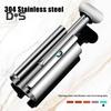 Stainless Steel Toothpaste Squeezer Compact Design Reusable Multifunctional Metal Toothpaste Tube Wringer Seat Holder Stand