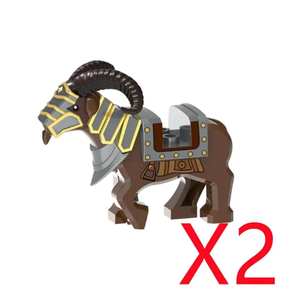 

3-8СМ Строительная игрушка Средневековая военная архитектура Строительные блоки Персонаж Рыцарь Боевой конь Щит Конь Веревка Седло Креативные аксессуары Подарок Игрушка