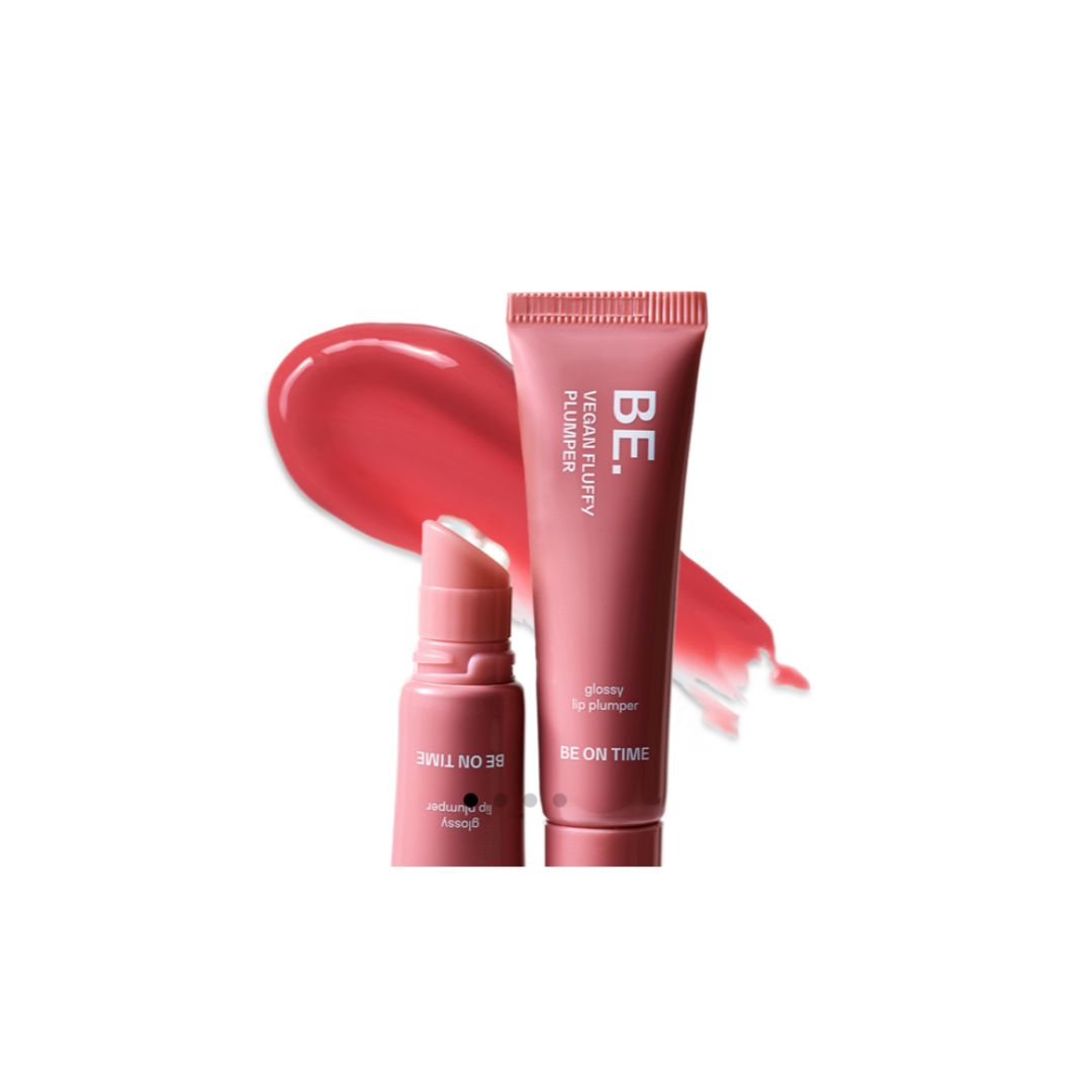 Be On Time Vegan Fluffy Plumper Lip Balm 02 Mellow Peach