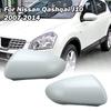 Kryty zrcátek pro Nissan Dualis Nissan Qashqai J10 2007-2014 Perleťově bílá EU verze Spona Příslušenství bočních zrcátek