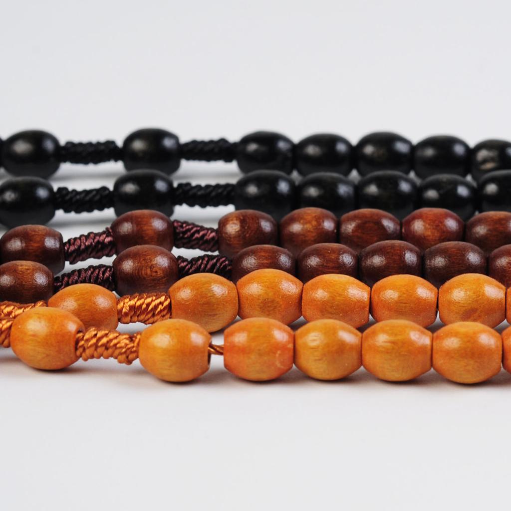 Handcraft Sturdy Wood Rosary Beads Craf from Natural Wood for Daily Prayer and Meditation With Elegant Designs