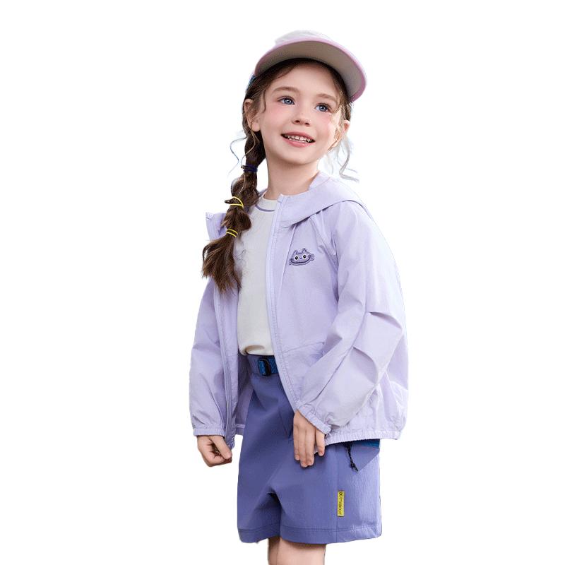 ASK JUNIOR Girls' Hooded Cooling Sun Protection Jacket