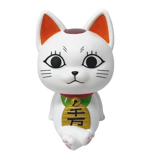 Wahatar Turbo Babaa Dandadan Maneki Neko Figure, 9/18cm, Cute Pre-painted Figurine, Desktop Decor, Car Ornament, Cosplay Accessory, Moe Merchandise, G