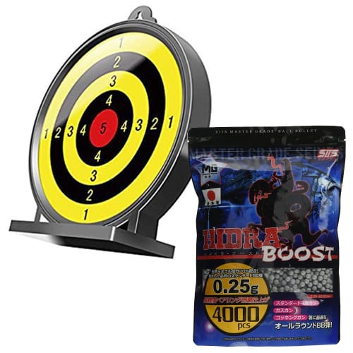 

SIIS S2S Sticky Soft Target HITS-kun BB Bullet Set, Master Grenade HIDRA BOOST 0.25g, 4000 Rounds, ST-006