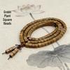 Argentina Green Sandalwood Beaded Bracelet: 8mm Buddhist Rosary for Men & Women