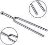 Dreld 440Hz Stimmgabel aus Edelstahl 440Hz Standard für Kompakt und Gabel, Stahl, Klang, Geigen-/Gitarrenstimmung, Tragbar.