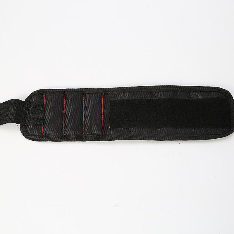 

Магнитный ремешок на запястье Портативная сумка для инструментов Магнитный электрик Наручный инструмент с винтовой дрелью Браслет Инструмент для обслуживания 3 rows and 6 magnets