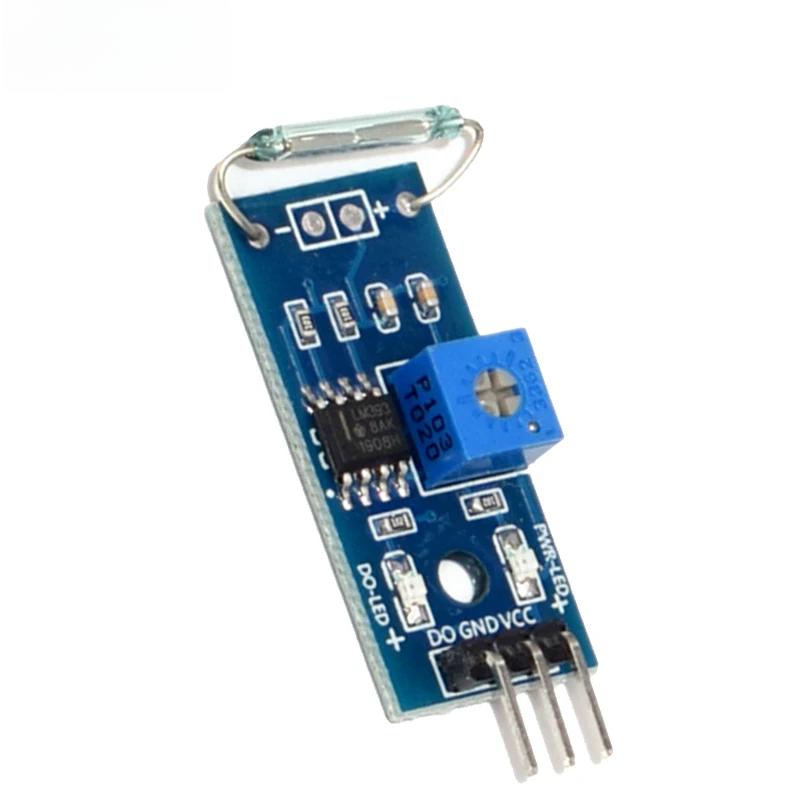 LM393 Reed Sensor Module Y213 Magnetron Module Reed Switch Magnetic Switch for Arduino