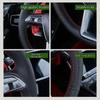 Car Steering Wheel Cover Microfiber Leather For Geely Coolray SX11 2018- Coolray Steering Wheel Braid Car Accessory