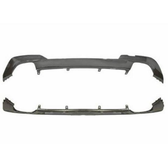 51128075714: Compatible with BMW 3 Series G20/G28 Rear Bumper Lower Section