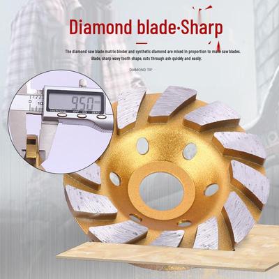 Thickened Diamond Cup Grinder Wheel for Concrete and Floor Polishing