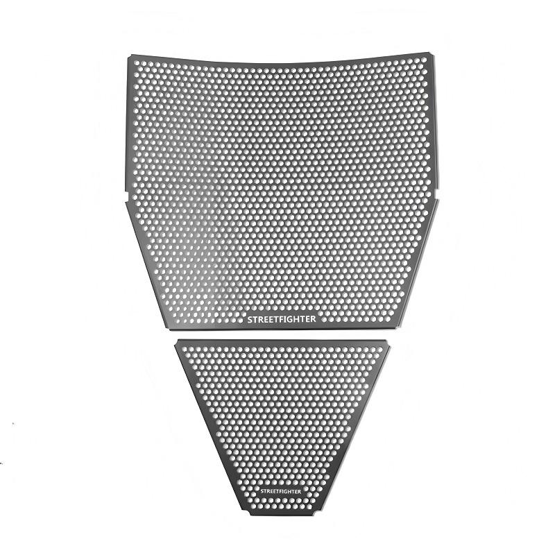 For Panigale V4 V4S 2018-2024 Streetfighter V4 Motorcycle Aluminum Radiator Guard Grille Cover Protector Protective Grill