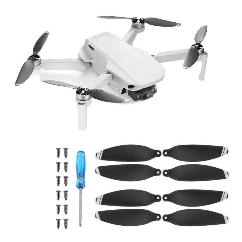 Stylish Propeller Blades Set Boosts Flight Performances for Drones Hobbyists & Model Aircraft Players for Drones  Mini1