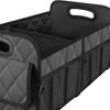 Car Trunk Organizer Foldable Portable Storage Box 2 Compartments Car Luggage Compartment Road Trips Camping Car Accessories