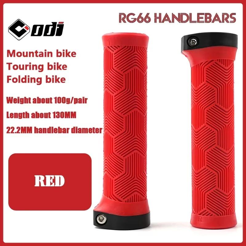 Odi Rubber Handlebar Grips Mtb Lock-On Grip Shockproof Non-Slip Mountain/Road Bike Handle Cover Folding Balance Bike Accessories