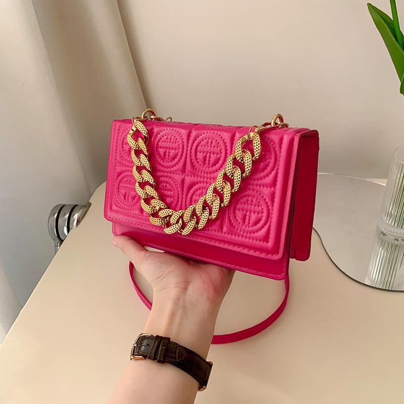 Shoulder Bag Crossbody Women Soft Leather Fashion Simple Solid Color Casual
