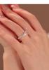 Zirconia Rhinestone Lace Ring: Retro Light Luxury, Exquisite Fashion Jewelry for Women