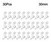 Cable Management Photovoltaic Hook Clip Robust Anti-fall Mechanism Efficient Photovoltaic Installation Tool 30mm