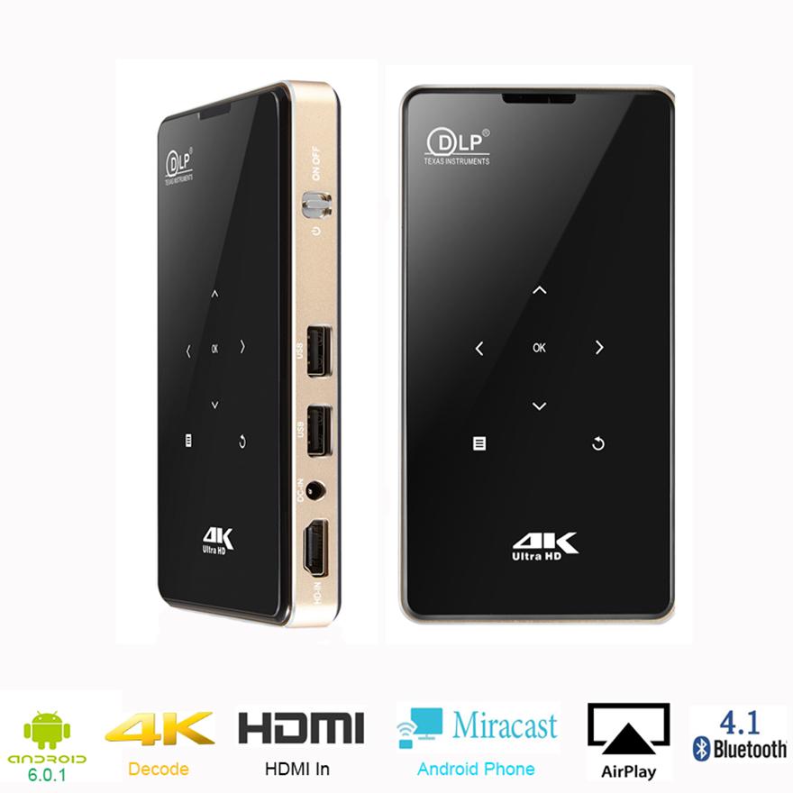 Buy Ultra-Thin Portable Smart Projector 