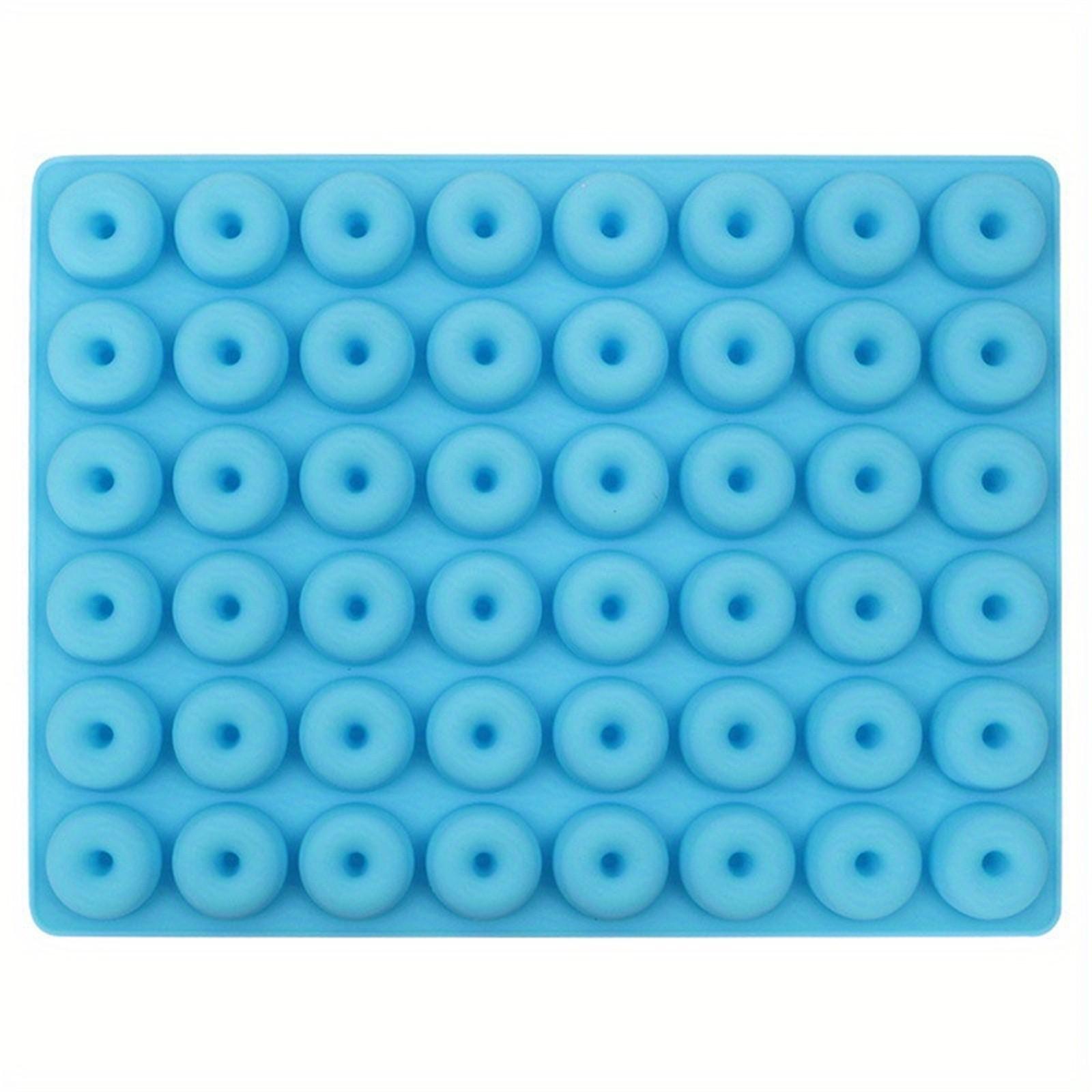 48 Cavity Small Donuts Chocolate Silicone Mold Small Fondant Candy Mold Baking Tools One Size