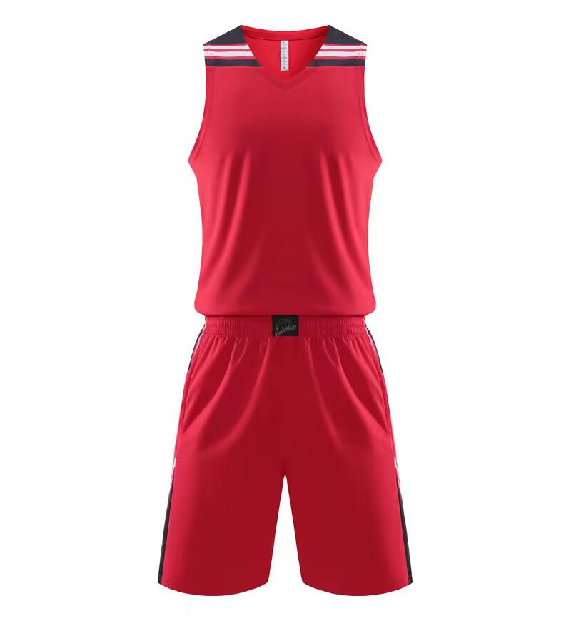 Cross-border Teen & Adult Basketball Jersey Set for Training and Competitions