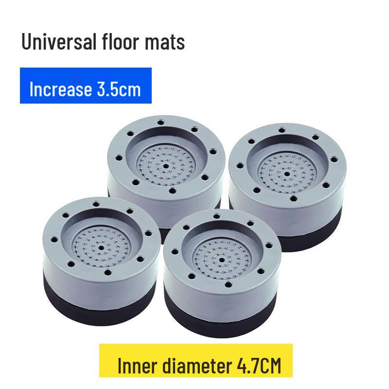 Washer & Fridge Anti-Vibration Pads for Elevation & Stability