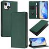 For iPhone 15 Wallet Case RFID Blocking Litchi Texture Leather Mobile Cover