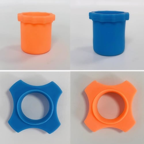 Set of 5 Microphone Slip and Protective Rings for Microphones, Ideal for Equipment Layout and Large Microphones