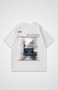 T-shirt Oversize Rue De Palestine Hommes Femmes Coton Décontracté Lâche Haute Qualité Mode Féminin Masculin Manches Courtes Col Rond Haut Vêtement