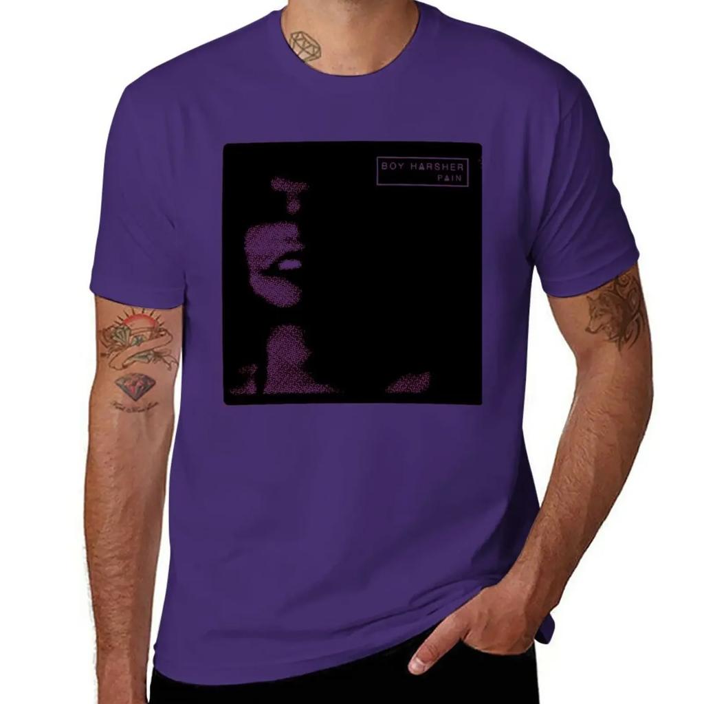 T-shirt Boy Harsher vestiti vintage vestiti carini vestiti anime t-shirt designer uomo