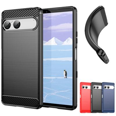 Flexibilní TPU pouzdro pro Sony Xperia 10 VII 1 VII Ochranný kryt Nárazuvzdorný Coque Capa Fundas