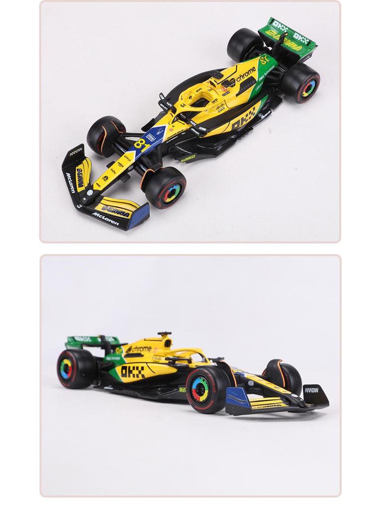 Bburago McLaren MCL38 F1 1:43 Alloy Race Car Model 2024