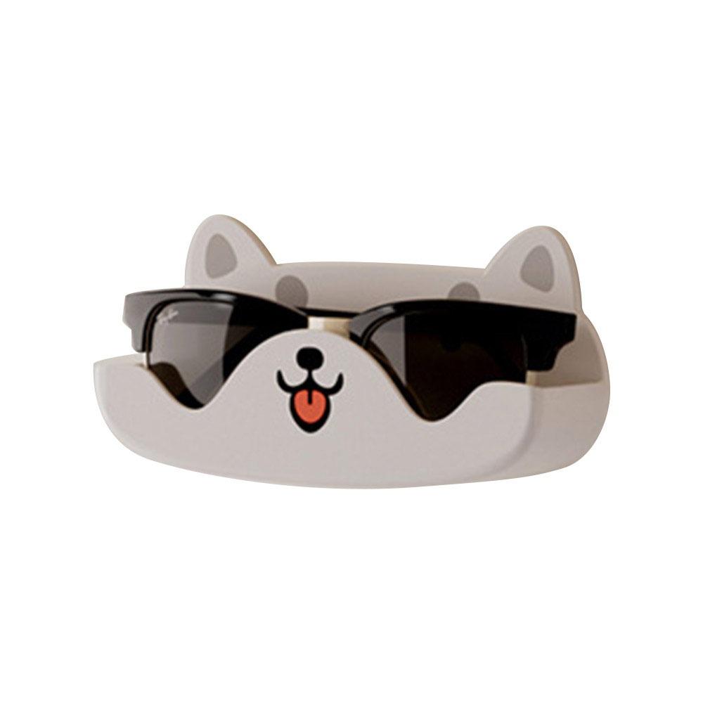 Cartoon Cat Glasses Storage Rack Punch-free Sunglass Organizer  for Desktop/Bathroom/Bedroom