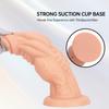 Black PVC Extra Long Anal Plug Dildo Sex Toy Masturbator for Men and Women Strap On Penis Realistic Dick