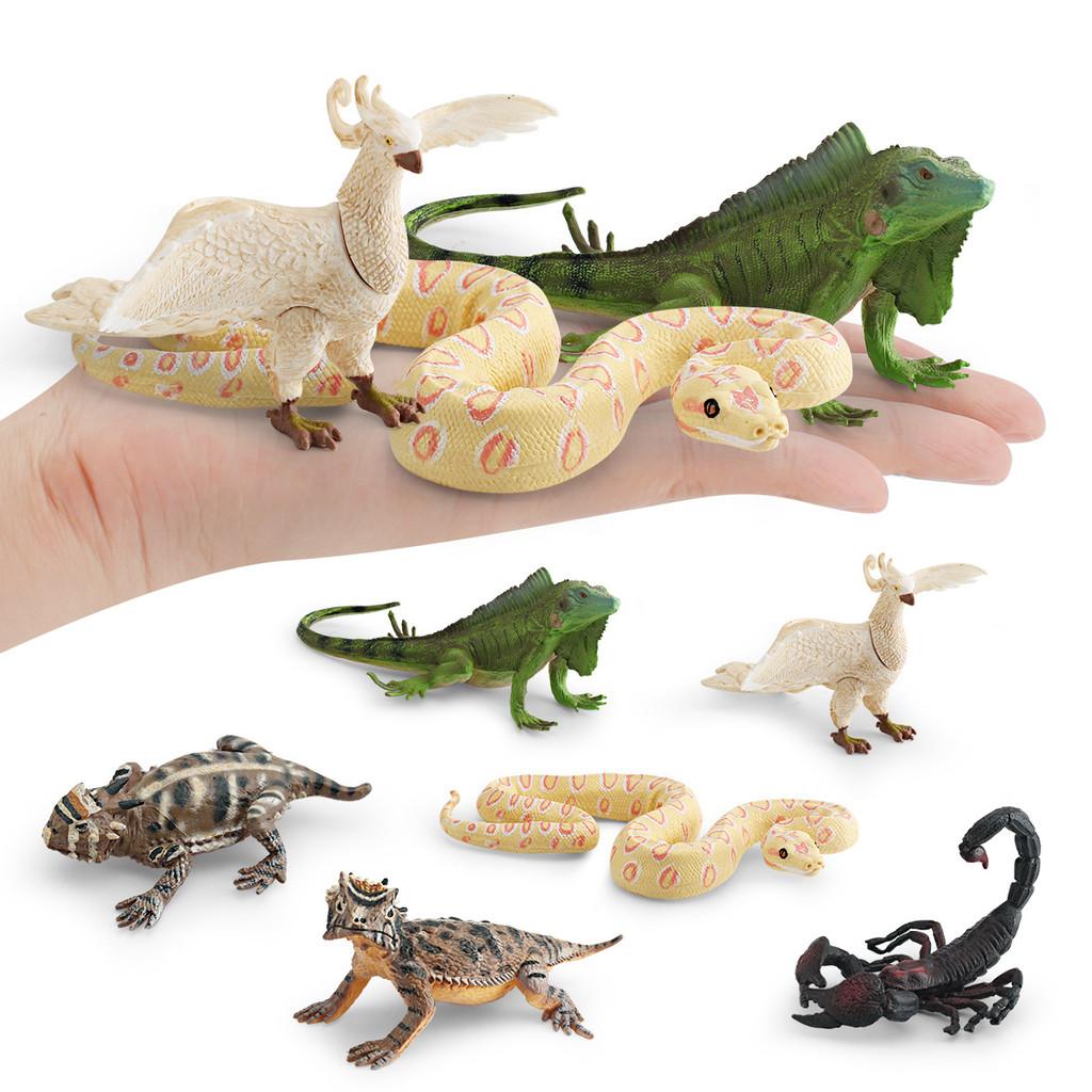 Wild Animal Model Pvc Figurine For Childrens Educational Decor And Collecting