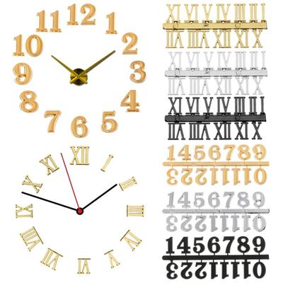 Home Modern Roman Numerals Quartz Gadget Digital Digital Repair Tools Clock Parts Replacement Quartz Clock Numerals Accessories