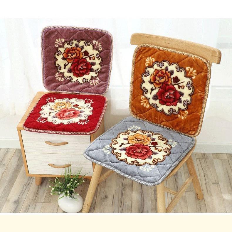 Ny kundrabatt: Tjock Halkfri Plyschsitskudde för Stol, Kontor eller Restaurang