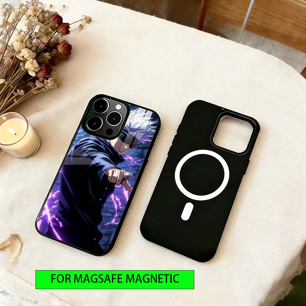 Gojo Handyhülle Für iPhone17,16,15,14,13,12,11 Plus,Pro Magnetisch Für Magsafe Kabelloses Laden