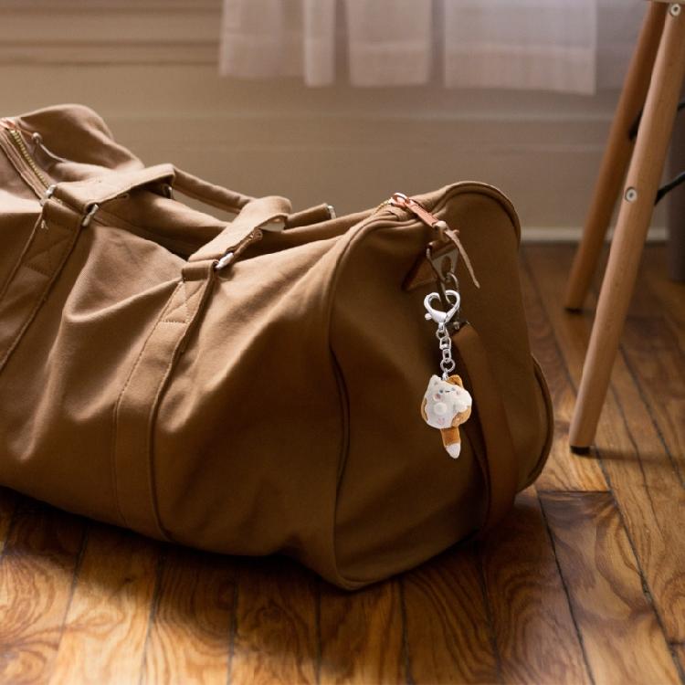 Portable Heart Keychain Pendant Spring Buckle Clasps for for Craft Enthusiasts