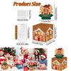 Christmas Gingerbread House Decor Gift Box For Holiday Parties And Festive Atmosphere
