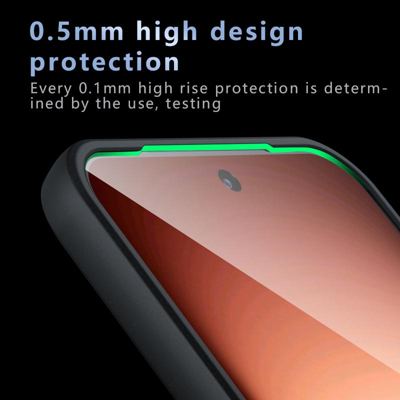 For Vivo iQOO 15 Case Shockproof Frosted Skin Feel Matte PC+TPU Anti-fingerprint Transparent Cover For iQOO 15
