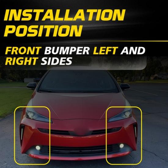 For 2016 2017 2018 Toyota Prius Bumper Retainer Front Left & Right