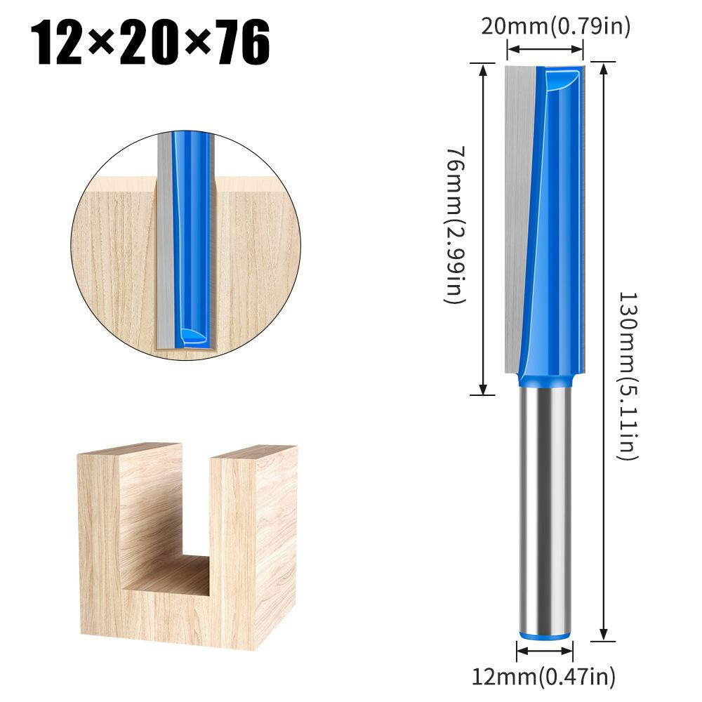 Extended Bottom Cleaning Cutter Diameter 10,16 Trimming Cutter Woodworking Milling Cutter Bakelite Milling Cutter Keyhole Opening Straight Knife