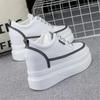 Height Increasing Insole Women's All-Match Platform Muffin Small White Shoes Net Red Man Height Increasing Skinny Non-Slip Shoes